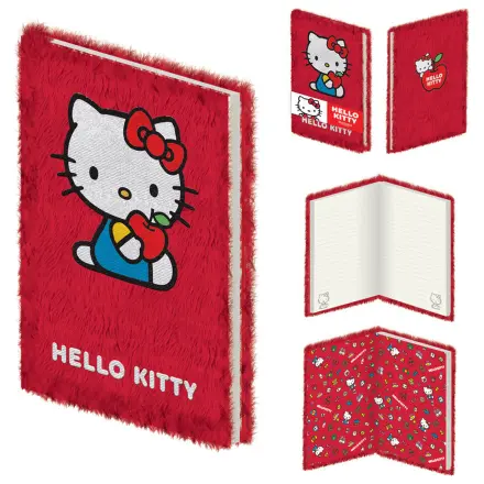 Hello Kitty A5 plišana bilježnica fotografija proizvoda