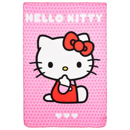 Hello Kitty Adorable pokrivač od flisa fotografija proizvoda
