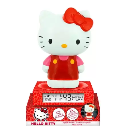 Hello Kitty i prijatelji 3D lampa s budilicom termékfotója