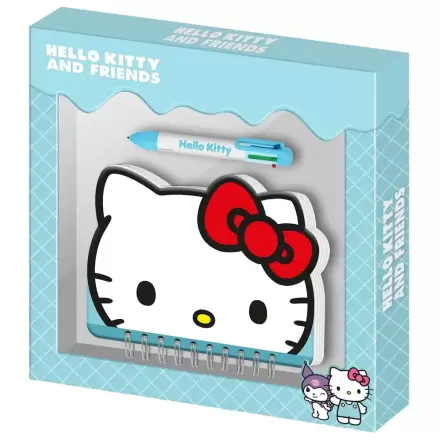 Hello Kitty and Friends dnevnik i kemijska olovka fotografija proizvoda