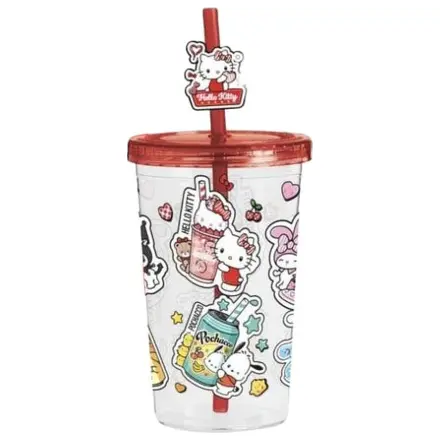 Hello Kitty and Friends Tumbler sa slamkom Američka Diner verzija fotografija proizvoda