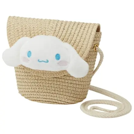Hello Kitty Cinnamoroll torba preko ramena od slame sa slamkom 13.8x13cm fotografija proizvoda