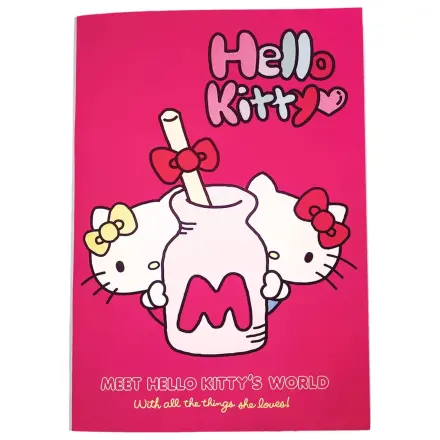 Hello Kitty Dvostruka B/5 Bilježnica s linijama, 40 stranica fotografija proizvoda