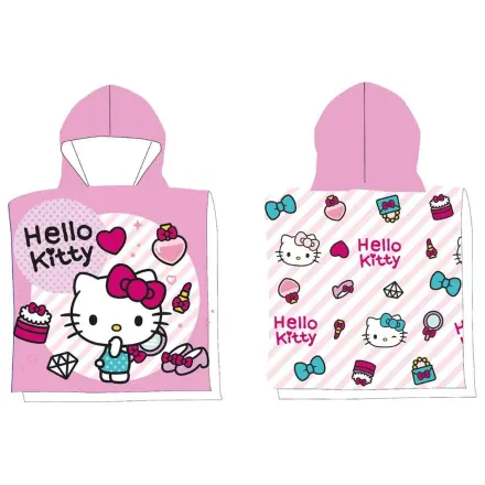 Hello Kitty Modni Ručnik za plažu Pončo 50x100 cm fotografija proizvoda