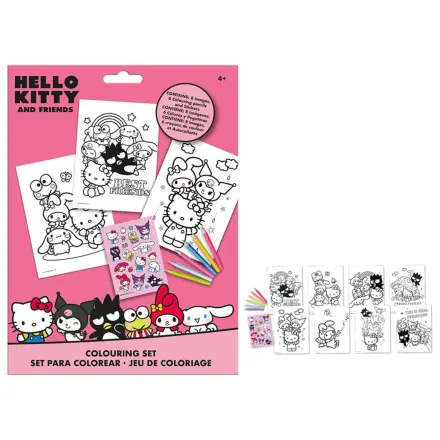 Hello Kitty and Friends set za bojanje sa naljepnicama fotografija proizvoda