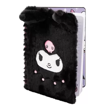 Hello Kitty Kuromi A5 bilježnica pahuljasta termékfotója