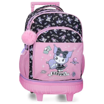 Hello Kitty Kuromi Fortune Telling izvlačni kompaktni kovčeg na kotačima 43cm fotografija proizvoda