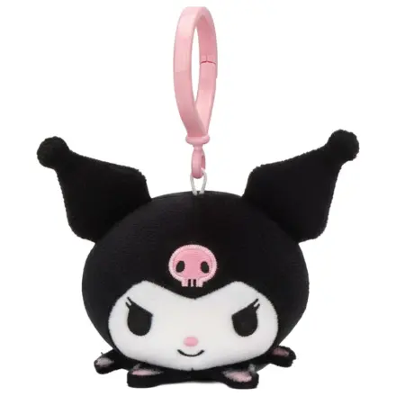 Hello Kitty Kuromi Glava 3D plišana figura s vješalicom, privjesak za torbu 11 cm fotografija proizvoda