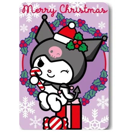 Hello Kitty Kuromi božićna deka od flisa fotografija proizvoda