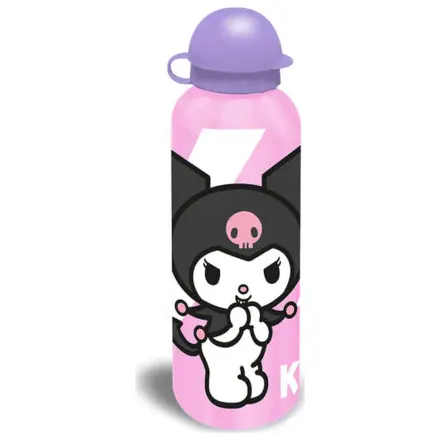 Hello Kitty Kuromi Pink Aluminijska boca za piće s čepom 500 ml fotografija proizvoda