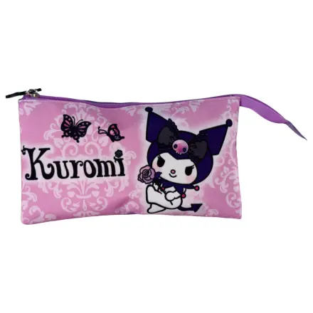 Hello Kitty Kuromi Purple trostruka pernica fotografija proizvoda