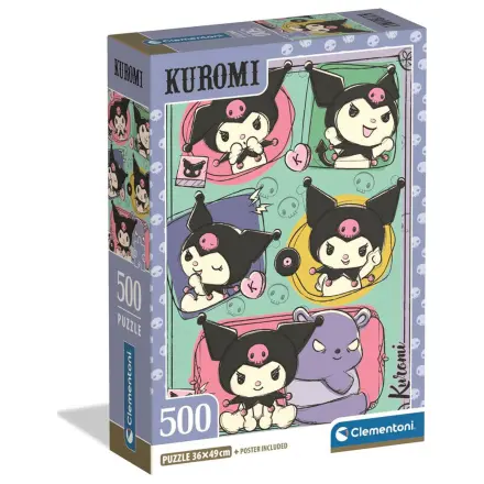 Hello Kitty Kuromi puzzle 500 komada fotografija proizvoda