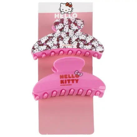 Hello Kitty Pink Hair Clip Set, 2 komada fotografija proizvoda