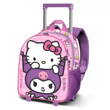 Hello Kitty Playful 3D trolley 34 cm termékfotója