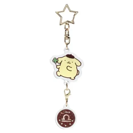 Hello Kitty Pompompurin Vaga Astrološki Simbol privjesak za ključeve fotografija proizvoda