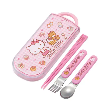 Hello Kitty Štapići, Žlica i Vilica Set Sweety pink termékfotója