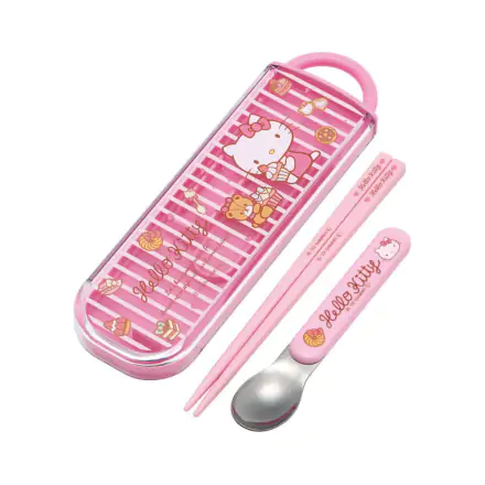 Hello Kitty štapići za jelo & žlica Sweety pink termékfotója