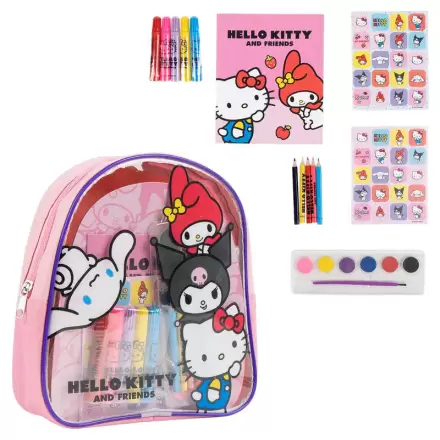 Hello Kitty ruksak set pribora termékfotója