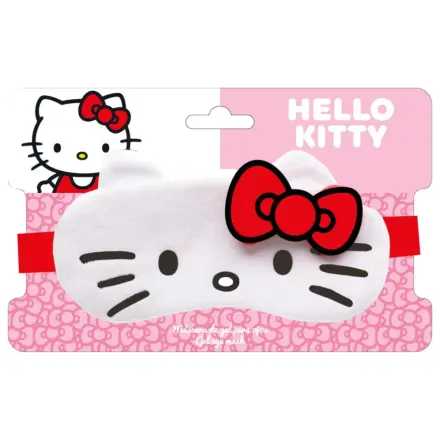 Hello Kitty White Adult Gel maska za spavanje, noćna maska za oči fotografija proizvoda