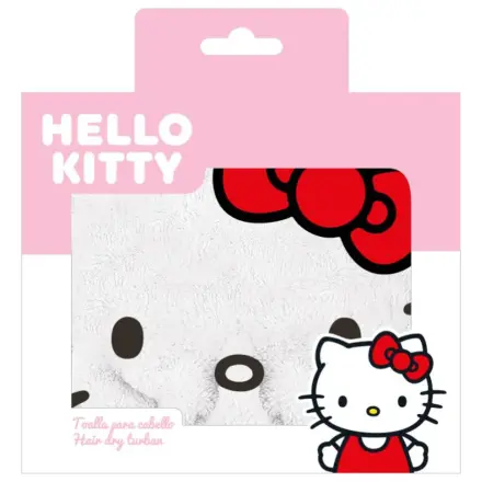 Hello Kitty Bijeli ručnik za kosu fotografija proizvoda