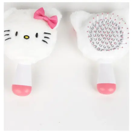 Hello Kitty White mini plišana četka za kosu, češalj 13 cm fotografija proizvoda