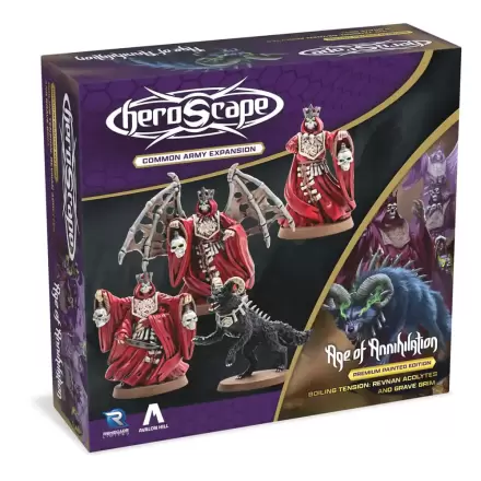 Heroscape Proširenje vojske Boiling Tension: Revnan Acolytes i Grave Grim Engleska verzija fotografija proizvoda