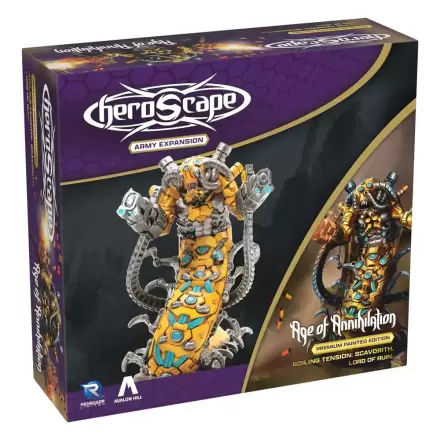 Heroscape Ekspanzija vojske Boiling Tension: Scavorith Lord of Ruin Engleska verzija fotografija proizvoda