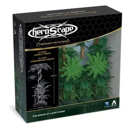 Heroscape ekspanzija The Grove at Laur's Edge teren *English Version* fotografija proizvoda