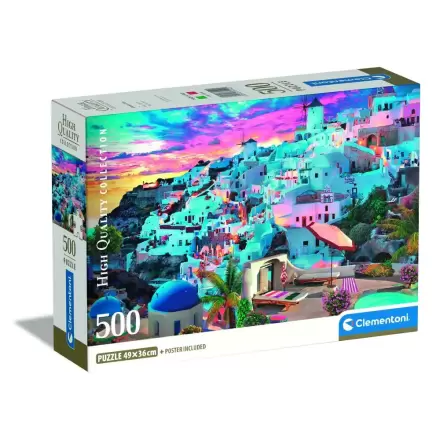 Visokokvalitetna puzzle s pogledom na Grčku 500 kom termékfotója