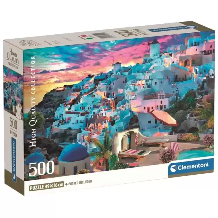 Visokokvalitetna puzzle s pogledom na Grčku 500 kom fotografija proizvoda