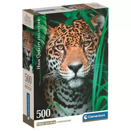 Visokokvalitetna puzzle Jaguar u džungli 500 kom fotografija proizvoda