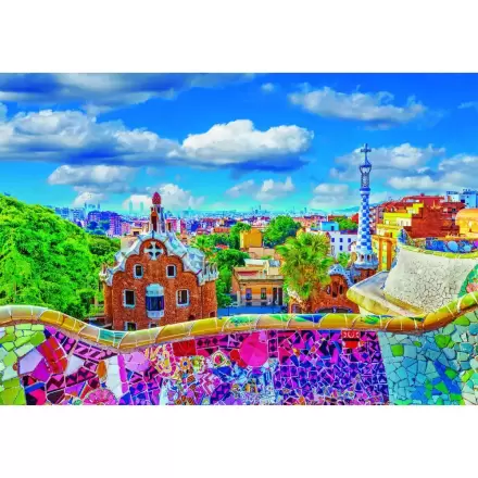 Visokokvalitetna puzzle Park Güell Barcelona 1000 kom termékfotója