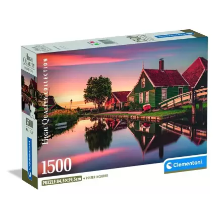 Visokokvalitetna Zaanse Schans puzzle 1500 komada termékfotója