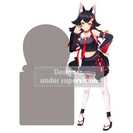 Hololive Production Hikkake PVC statua Ookami Mio 10 cm fotografija proizvoda