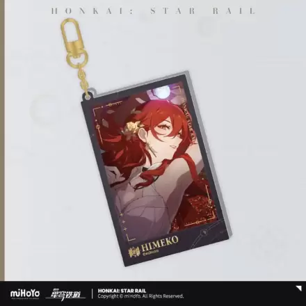 Honkai: Star Rail Countdown Departure Series Akrilni privjesak za ključeve Himeko Glitter 9 cm fotografija proizvoda