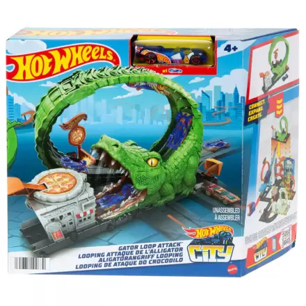 Hot Wheels City Gator Loop Napad termékfotója