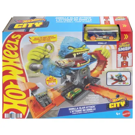 Hot Wheels City Gorilla Slam Attack set za igru fotografija proizvoda