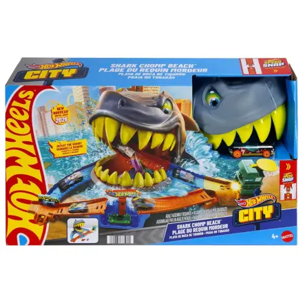 Hot Wheels City Shark Chomp Beach set za igru fotografija proizvoda