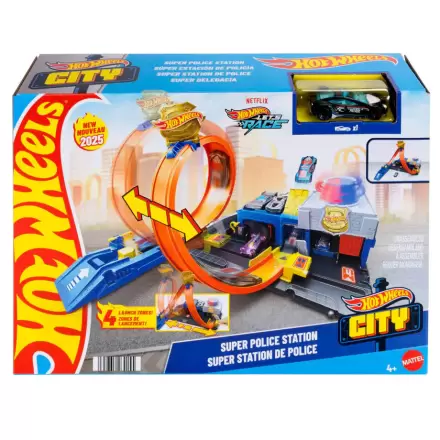 Hot Wheels City Super policijska postaja set za igru termékfotója