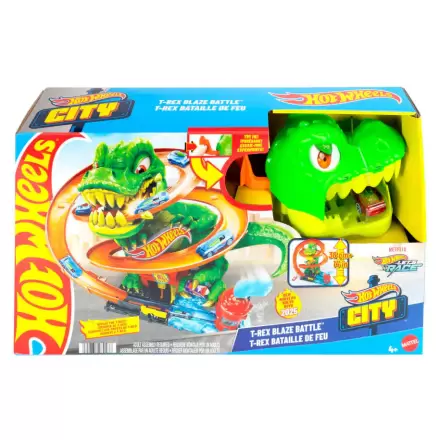 Hot Wheels City T-Rex Blaze Battle set za igru termékfotója