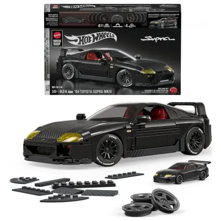 Hot Wheels Elite Mattel Brick Shop građevinski set 1/16 '94 Toyota Supra MKIV fotografija proizvoda