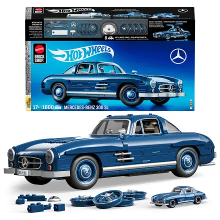 Hot Wheels Mercedes 300SL set za sastavljanje premium konstrukcije fotografija proizvoda