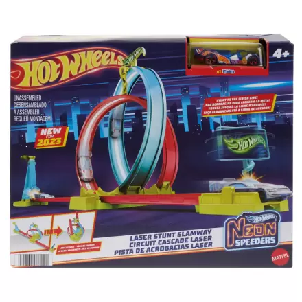 Hot Wheels Neon Speeders Laser Stunt Slamway fotografija proizvoda
