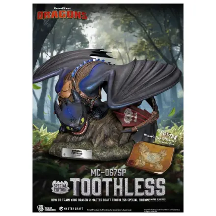 How To Train Your Dragon 2 Master Craft Statua Toothless 38 cm fotografija proizvoda