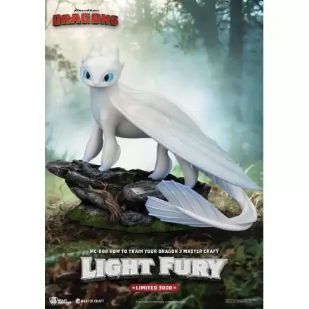 How To Train Your Dragon 3 Master Craft kipić Light Fury 29 cm termékfotója