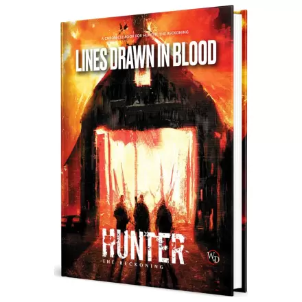 Hunter: The Reckoning 5th Edition RPG knjiga Lines Drawn in Blood Sourcebook *Englische Version* fotografija proizvoda