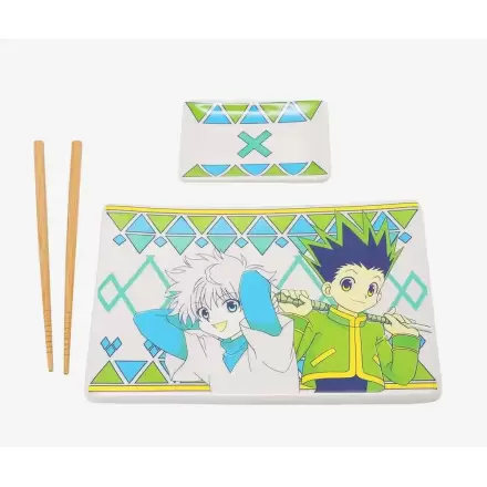 Hunter x Hunter keramički set za sushi s štapićima Gon & Killua termékfotója