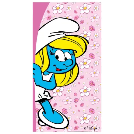 Smurfs Cvjetna zabava ručnik 70x140cm fotografija proizvoda