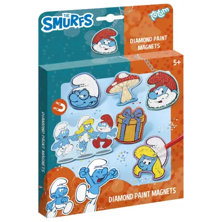 The Smurfs Happy dijamantno-točkasti magnetski set fotografija proizvoda