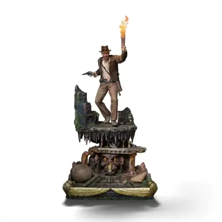 Indiana Jones Art Scale Deluxe kip 1/10 Indiana Jones 40 cm termékfotója